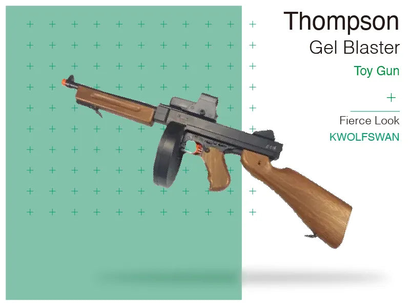 Thomson Machine Gun Gel Blaster - Cheap Air Guns, Pistols for Sale