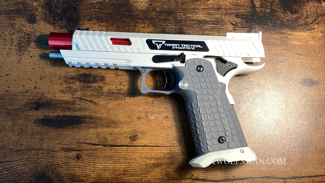 Boy John Wick's First Taran Tactical Innovations 2011 Foam Dart Pistol