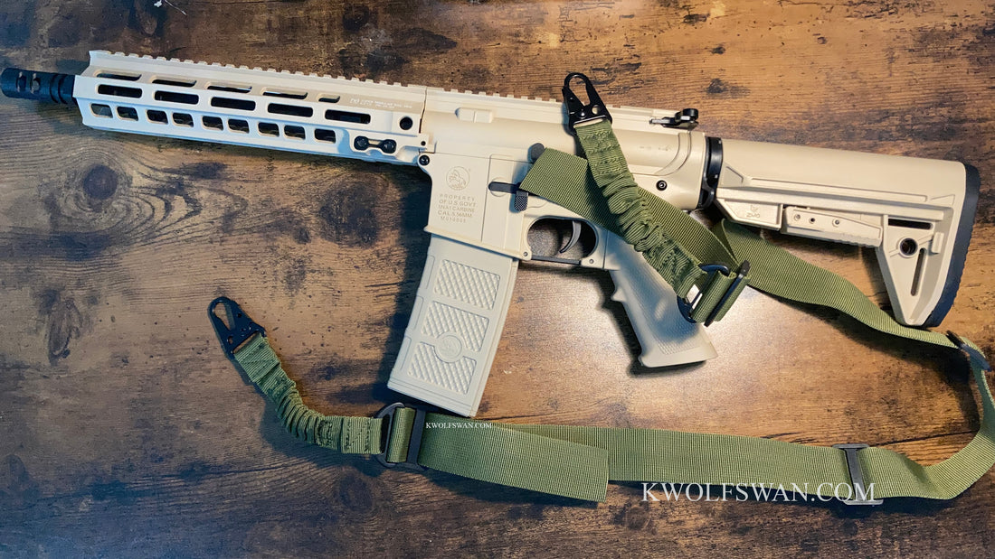 Overview of M4 MK8 Super Modular Rail AR15