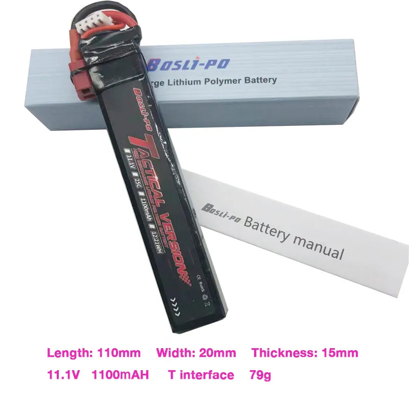 High-end 11.1V high-capacity lithium battery