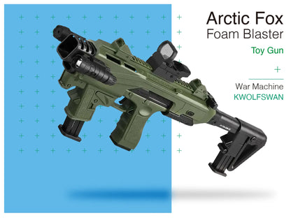 Arctic Fox Shell Ejecting Carbine Conversion Dart Blaster