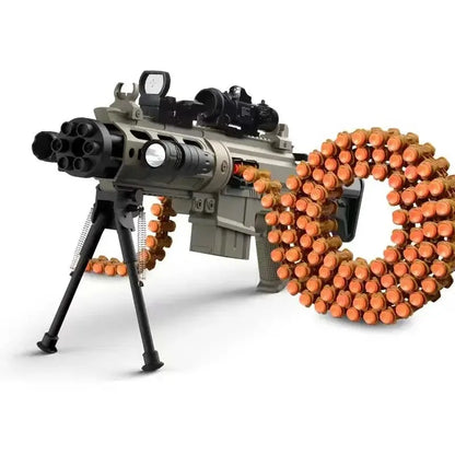 Belt-Fed Gatling Foam Blaster