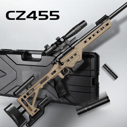 CZ455 Bolt Action Shell Ejecting Foam And Gel Blaster