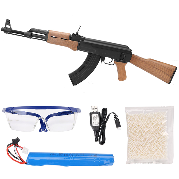 AK47 Fully Autmatic CYMA Toy Rifle Gel Ball Blaster Russian Legacy ...