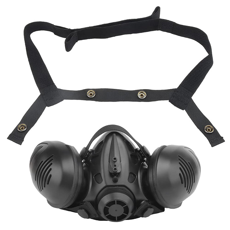 Tactical Respirator Mask Helmet Half Face Gas Mask