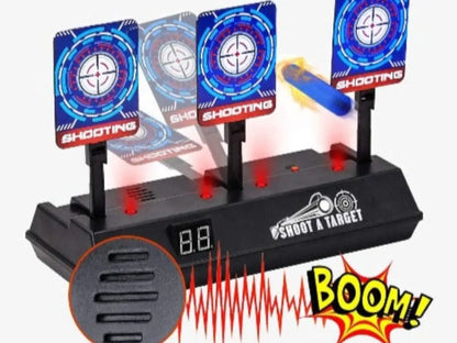 Electronic Shooting Target for Nerf Dart Foam Guns Kwolfswan