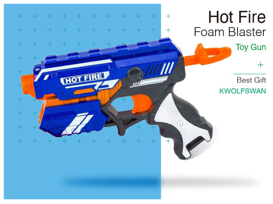 Hot Fire Foam Blaster