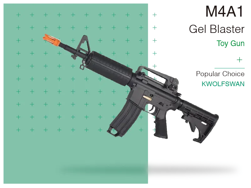 M4A1 JM J9 Gel Blaster