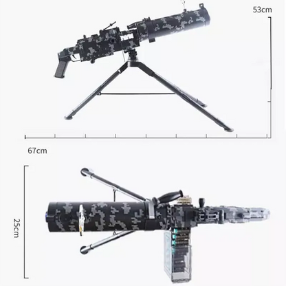 MG3 Machine Gun Electric Dart Blaster