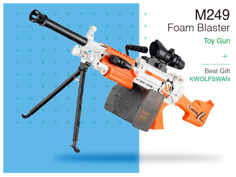 M249 Foam Darts Blaster