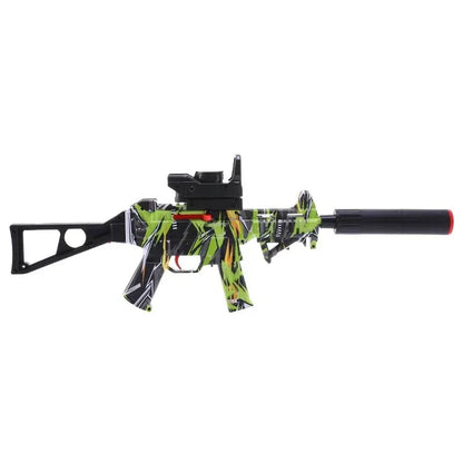 Electric M4 Hopper Fed Graffiti Gel Ball Blaster 