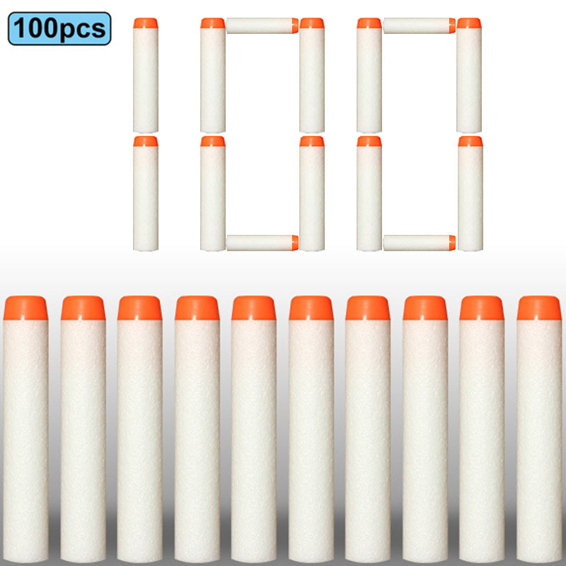 Keep Your Nerf Arsenal Fully Loaded with 7.2cm 100pcs Soft Bullets