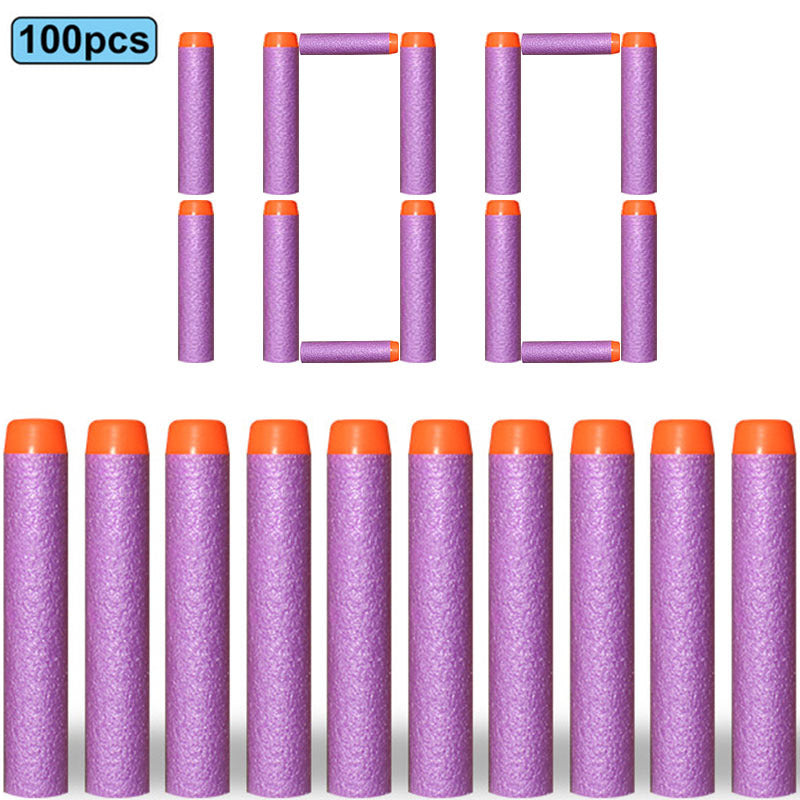 Keep Your Nerf Arsenal Fully Loaded with 7.2cm 100pcs Soft Bullets