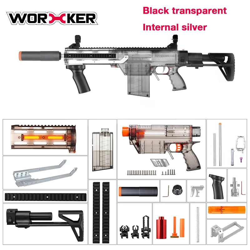 AAC Honey Badger PDW Nerf Foam Dart Blaster