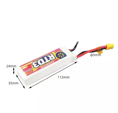 Worker Phoenix 2.0 XT60 Battery 11.1v 2200mah 45c for Gel Blaster KWOLFSWAN