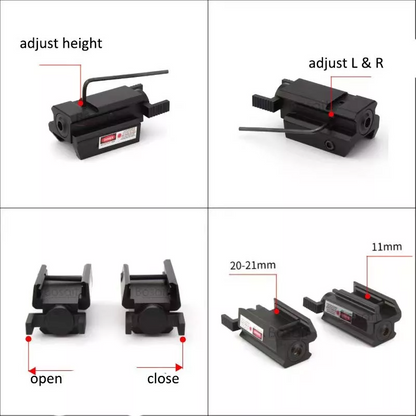 Skytrax 11-20MM Rail Red Dot Laser Sight