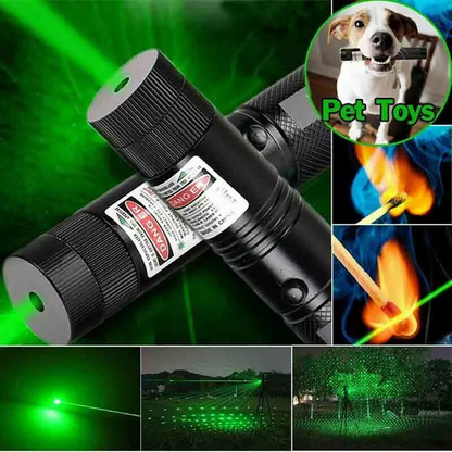 Bright and Powerful 303 Green Laser Pointer Pen - Ideal for Outdoor Activities