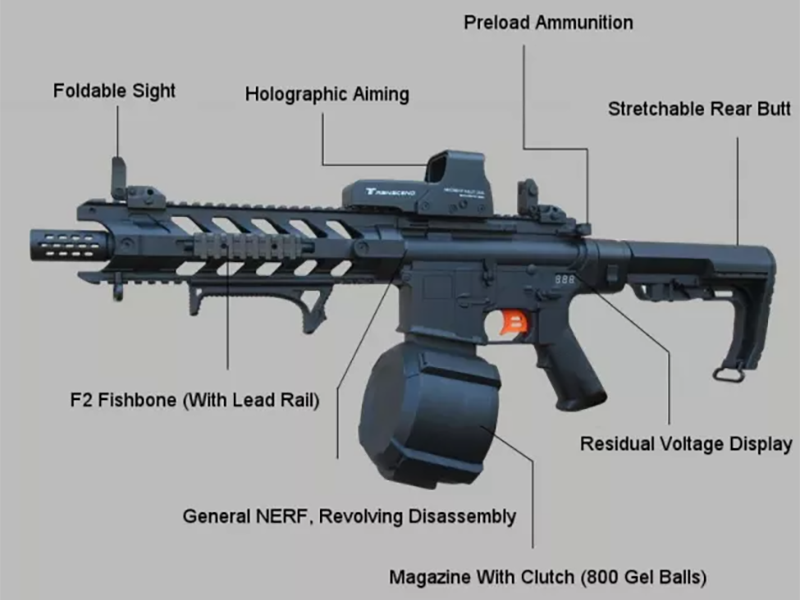 SKD M4 Gel Ball Blaster