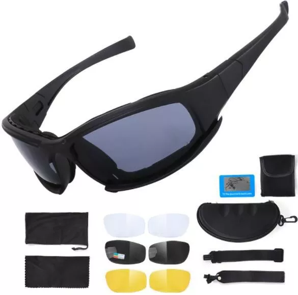 Daisy X7 Tactical Protective Glasses for Nerf, Gel Ball Skirmish