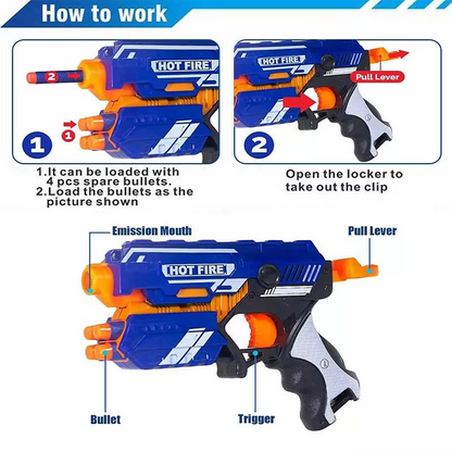 Hot Fire Foam Blaster